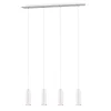 Trio Lighting Sisustusvalaisimet|riippuvalaisin Marley 4-os 75 cm GU10 valkoine