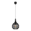 Trio Lighting Sisustusvalaisimet|riippuvalaisin Soraya 26 x 27 cm E27 mattamust