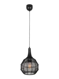 Trio Lighting Sisustusvalaisimet|riippuvalaisin Soraya 26 x 27 cm E27 mattamust