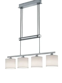 Trio Lighting Sisustusvalaisimet|riippuvalaisin Garda 4xE14 valkoinen