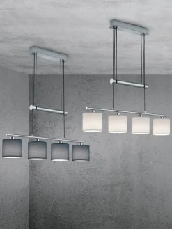 Trio Lighting Sisustusvalaisimet|riippuvalaisin Garda 4xE14 valkoinen