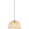 riippuvalaisin Laurent E27 mattamusta/beige>Trio Lighting Hot