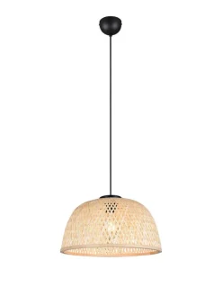 riippuvalaisin Laurent E27 mattamusta/beige>Trio Lighting Hot