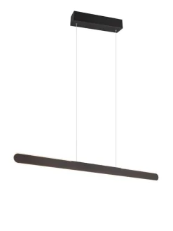 riippuvalaisin Helios LED 100 cm mattamusta>Trio Lighting New