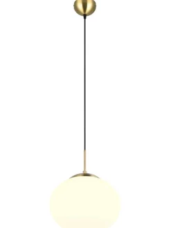 Trio Lighting Sisustusvalaisimet|riippuvalaisin Fomento 30 cm E27 mattamessinki