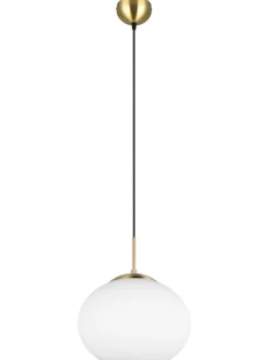 Trio Lighting Sisustusvalaisimet|riippuvalaisin Fomento 30 cm E27 mattamessinki