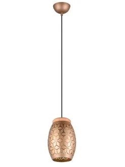 Trio Lighting Sisustusvalaisimet|riippuvalaisin Bidar 1-os E27 kahvinruskea