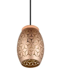 Trio Lighting Sisustusvalaisimet|riippuvalaisin Bidar 1-os E27 kahvinruskea