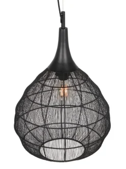 Trio Lighting Sisustusvalaisimet|riippuvalaisin Soraya 42 cm E27 mattamusta