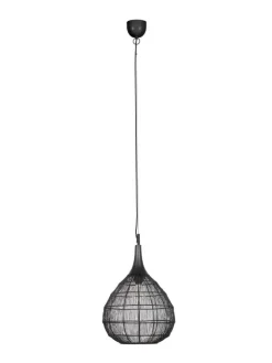 Trio Lighting Sisustusvalaisimet|riippuvalaisin Soraya 42 cm E27 mattamusta