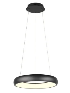 Trio Lighting Sisustusvalaisimet|riippuvalaisin Cardona LED 47 cm mattamusta