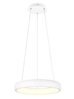 riippuvalaisin Cardona LED 47 cm mattavalkoine>Trio Lighting