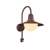 seinävalaisin Norman E27 rustiikki liiketunnis>Trio Lighting Clearance
