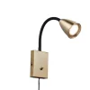 seinävalaisin Wanda GU10 mattamessinki>Trio Lighting Hot