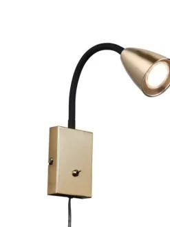 seinävalaisin Wanda GU10 mattamessinki>Trio Lighting Hot