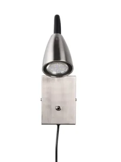 Trio Lighting Sisustusvalaisimet|seinävalaisin Wanda GU10 harjattu teräs