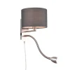 Trio Lighting Sisustusvalaisimet|seinävalaisin Hotel lukuvalolla E14 + LED harm