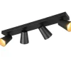 spottivalaisin Sharp 4-os GU10 mattamusta/kult>Trio Lighting New