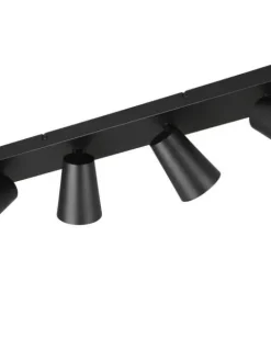 spottivalaisin Sharp 4-os GU10 mattamusta/kult>Trio Lighting New