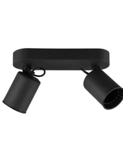 spottivalaisin Pago 2-os GU10 mattamusta><noscript><img width=