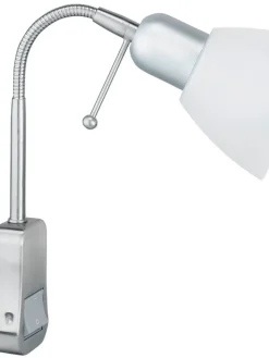 Trio Lighting Sisustusvalaisimet|spottivalaisin Ligara E14 pistokkeella harjatt