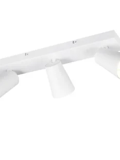 Trio Lighting Sisustusvalaisimet|spottivalaisin Sharp 3-os GU10 mattavalkoinen/