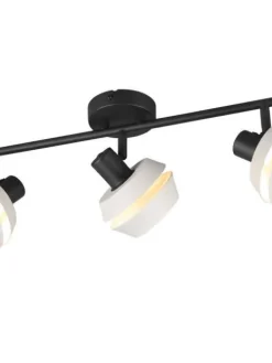 Trio Lighting Sisustusvalaisimet|spottivalaisin Isla 3-os E14 lämmin harmaa/mat
