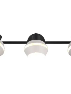 Trio Lighting Sisustusvalaisimet|spottivalaisin Isla 3-os E14 lämmin harmaa/mat
