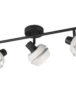 Trio Lighting Sisustusvalaisimet|spottivalaisin Isla 3-os E14 lämmin harmaa/mat