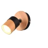 spottivalaisin Aruni 1-os GU10 puu/mattamusta>Trio Lighting Sale