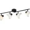 Trio Lighting Sisustusvalaisimet|spottivalaisin Isla 4-os E14 lämmin harmaa/mat