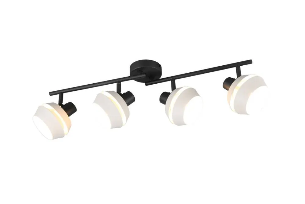 Trio Lighting Sisustusvalaisimet|spottivalaisin Isla 4-os E14 lämmin harmaa/mat
