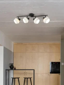 Trio Lighting Sisustusvalaisimet|spottivalaisin Isla 4-os E14 lämmin harmaa/mat