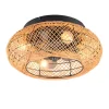 Trio Lighting Sisustusvalaisimet|tuuletinkattovalaisin Lillesand 4xE27 mattamus