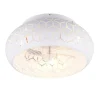 Trio Lighting Sisustusvalaisimet|tuuletinkattovalaisin Bidar 3xE27 mattavalkoin