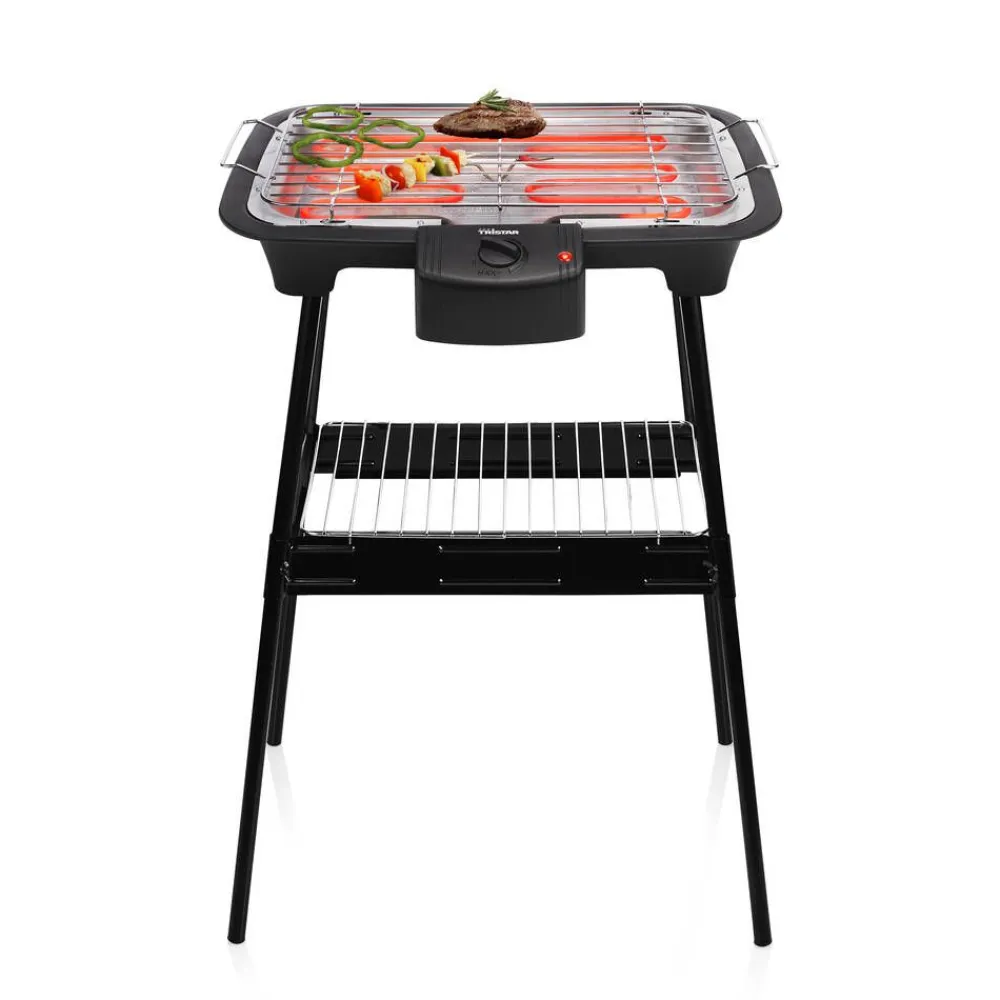 Tristar Grillaus|sähköinen BBQ-grilli jalustalla 2000 W