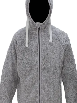True North Fleecet, Colleget Ja Hupparit|takki Soft Pile W 772 Lt-Grey Melange