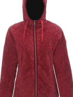 True North Fleecet, Colleget Ja Hupparit|takki Soft Pile W 473 Berry Melange