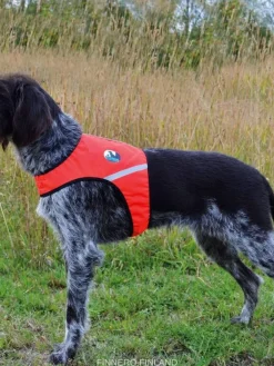Finnero Koirat|UKKO Signal Vest Metsästysliivi, punainen/keltainen, S