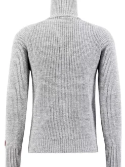 Ulvang Paidat Ja Neuleet|neule Rav Sweater w/zip 11294 Grey Melange/Arabian Spice