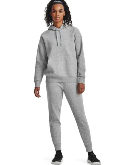 Under Armour Housut|housut Rival fleece joggers w 1379438 012 Pitch gray