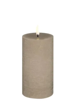 LED-kynttilä 7,8x15 cm Sandstone Rustic>Uyuni New