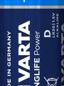 Paristot|Lamput Ja Valaisintarvikkeet|Varta Longlife Power D 2kpl