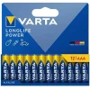 Varta Paristot|Lamput Ja Valaisintarvikkeet|paristo Longlife Power AAA 12 kpl