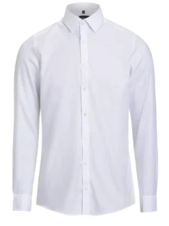 Venti Kauluspaidat|paita 144283500 Body fit 100 vaaleansininen