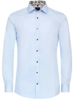 Venti Kauluspaidat|paita 144275400 Body fit 100 Sininen