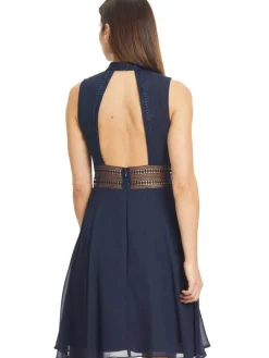Vera Mont Lyhyet Juhlamekot|mekko 0131 4825 8541 Tummansininen