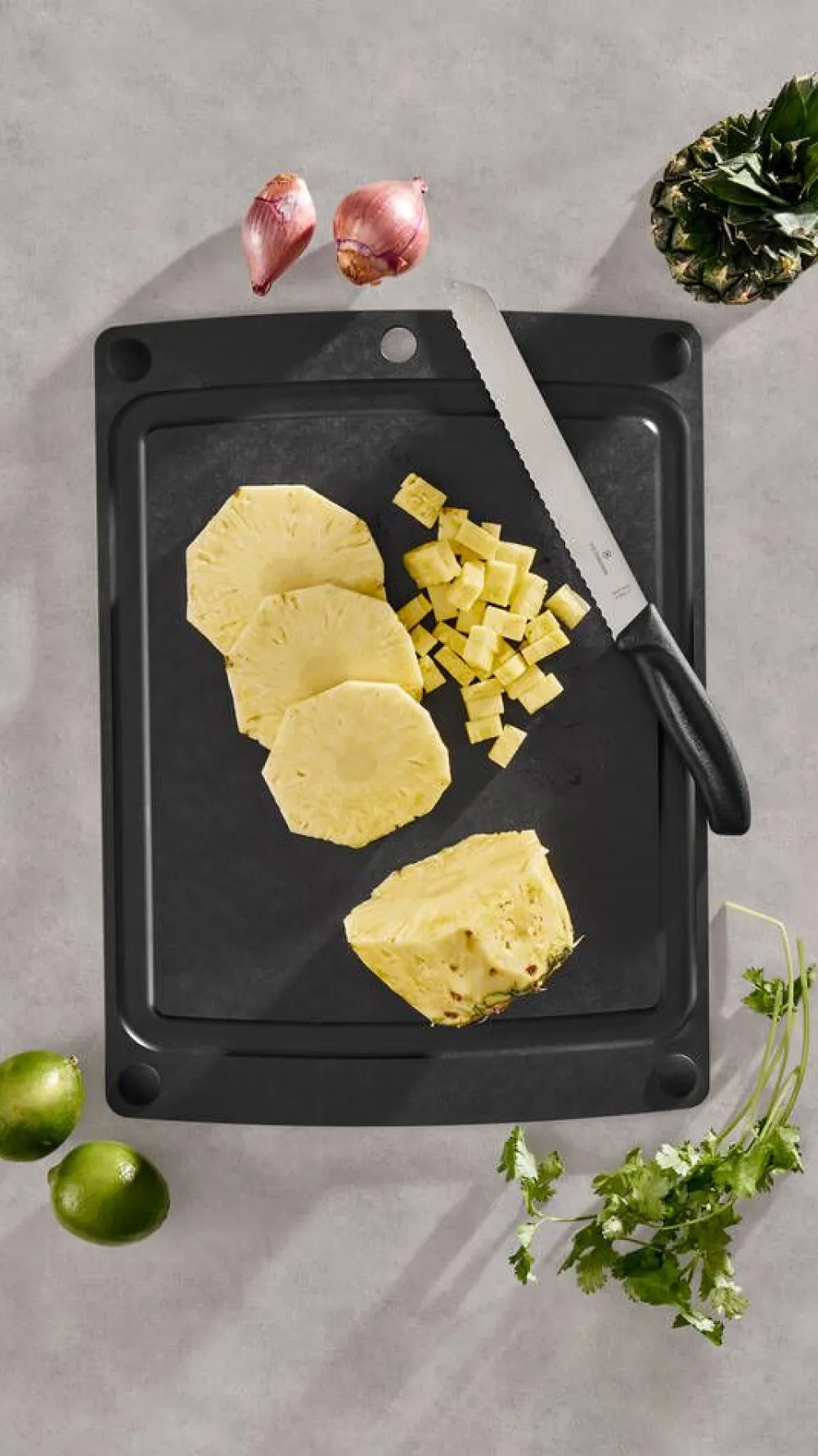 leikkuulauta All-in-One 44,5 x 33 cm musta>Victorinox Best