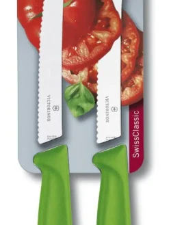 Victorinox Veitset Ja Leikkuulaudat|tomaattiveitsi 11 cm 2 kpl vihreä
