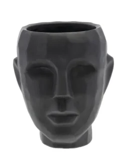 Vern ruukku 22,5 cm sementti musta>Villa Collection Best